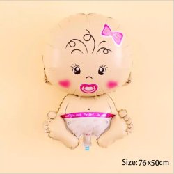Folieballoner Baby F�dselsdag 