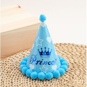 Papir Pelsbold Fest Hatte  (kronemnster)